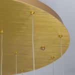 Citilux Вегас CL227162 LED Люстра каскадная Золото