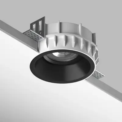 G214607BMOD Светильник DOMINO ROUND под LED модуль/лампу МR16 ЧЁРНЫЙ (214610+214607+214007)