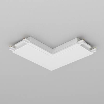 Конектор питания угловой Radity белый, TRA084CL-11W. TM Maytoni