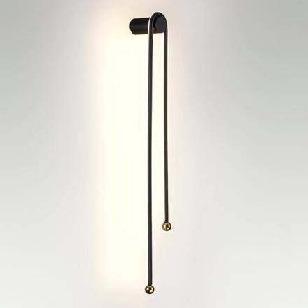 6633/18WL HIGHTECH ODL24 285 металл/черный/акрил Настенный светильник IP20 LED 18W 3000K 220V MEMFI