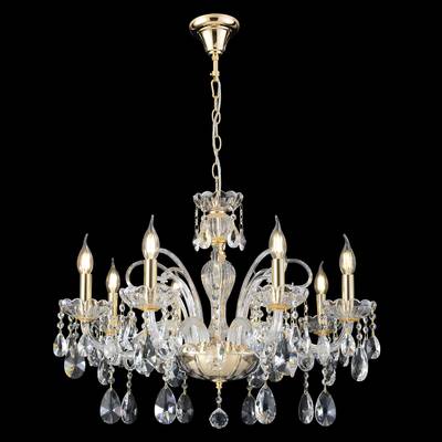 Люстра Crystal Lux MONICA SP8 GOLD 2502/308