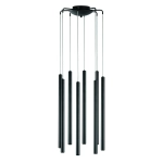 L8T747247 Люстра TUBO LED 40W 2560LM 25G ЧЕРНЫЙ 4000K (574737+747247 (8шт)