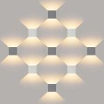 Winner белый уличный настенный светодиодный светильник 1548 TECHNO LED