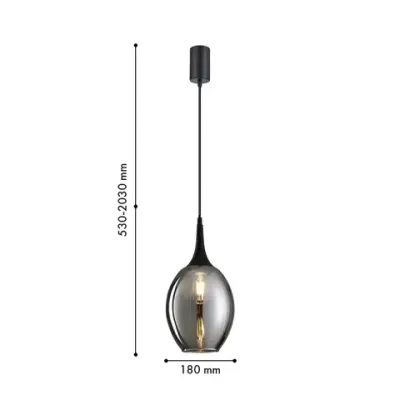 Подвес Dubbel 4361-1P, 1*E27*40W. ТМ F-Promo