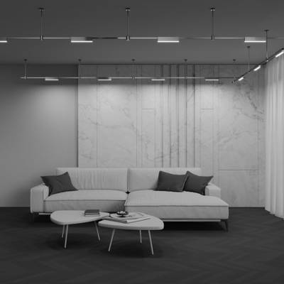 Трековый светильник Basis Flarity 3000K 12Вт 120° TR151-1-12W3K-PT. TM Maytoni