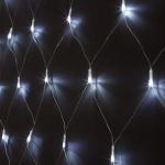 Новогодняя гирлянда сеть белый 1,5*1,5м IP20 300-001 белый, LED