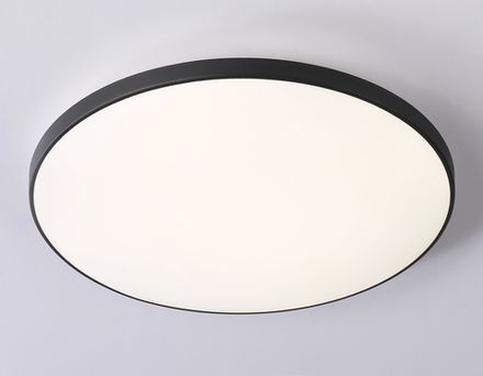 Светильник светодиодный потолочный FZ1226 BK черный IP44 24W 4200K D372*55 (Без ПДУ)