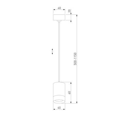 Подвесной светильник 50248/1 LED/ белый, LED