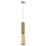 7061/1A MINIMA ODL25 217 Подвесной светильник светлое дерево/металл IP20 GU10 LED 7W 220V CAUCHO
