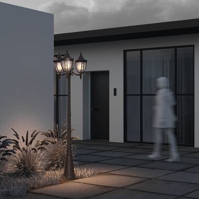 Садово-парковый светильник Rivoli E27х3, IP44, O026FL-03B. TM Maytoni