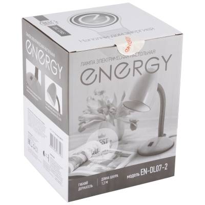 Лампа электрическая настольная ENERGY EN-DL07-2 синяя