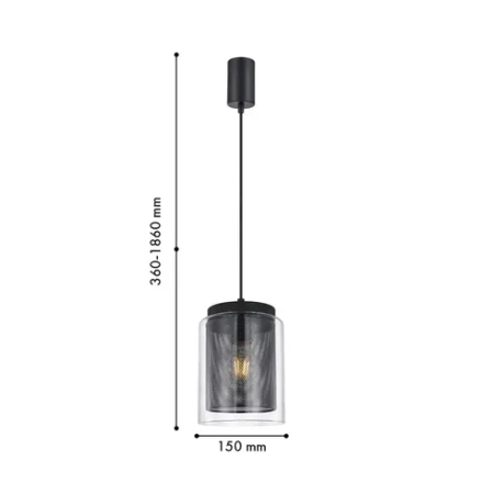 Подвес Galler 4347-1P, 1*E27*40W. ТМ F-Promo