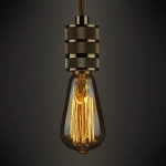 Ретро лампа Эдисона ST64 60W E27