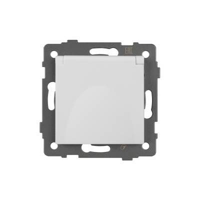 Механизм розетки влагозащищённый SCT-MCP-PL-WH-V (250V, 16A) (Arlight, -)