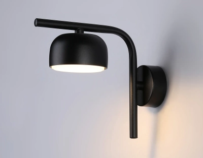 Светильник настенный TN71044 BK черный GX53 max 12W 150*80*185