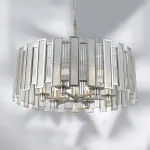 712064 Люстра AGAVE 6х40W E27 СЕРЕБРО С ПАТИНОЙ/ПРОЗРАЧНЫЙ Lightstar