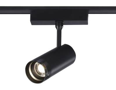 Светильник светодиодный трековый ZOOM для шинопровода Magnetic Ultra Slim GV1571 BK черный IP20 10W 4200K 48V 15-51° D55*185
