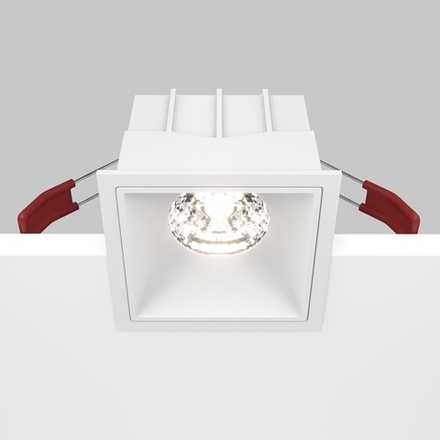 Встраиваемый светильник Alfa LED 4000K 1x15Вт 36° Dim Triac, DL043-01-15W4K-D-SQ-W. TM Maytoni