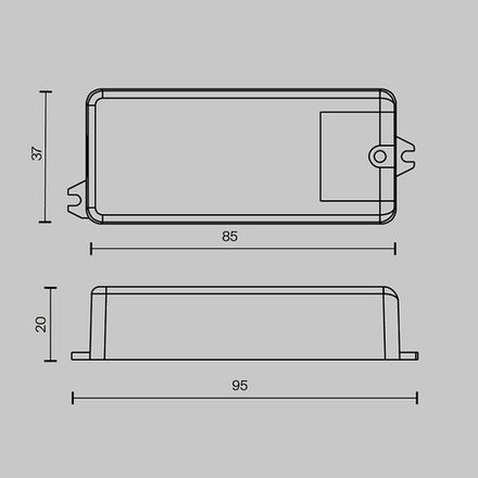 Диммер DALI DT6 12-48VDC DIM, 721015. TM Maytoni