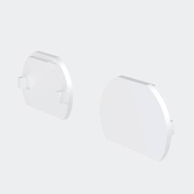Заглушки для круглого низкопрофильного шинопровода Exility 2шт, TRAM034EC-R-41W. TM Maytoni