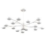 8265/15 COMFI LN26 металл/металл белый/белый Люстра GX53 LED 15*7W 220V TORINA