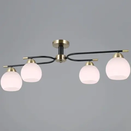 IL0638-4CSQ-24 AB BK LIBRA светильник потолочный ILLUMICO, E27х4