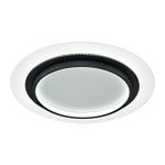 7732/80L MITRA LED SN Светильник металл/акрил/белый/прозрачный/черный LED 80Вт 3000-6000К D480 IP20 пульт ДУ SUNNY