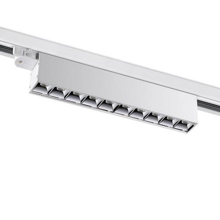 358844 PORT NT22 306 белый Светильник трехфазный трековый светодиодный IP20 LED 4000K 16W 220V ITER