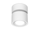 Накладной поворотный светодиодный светильник TN268 SWH белый песок LED 4200K 7W D75*83
