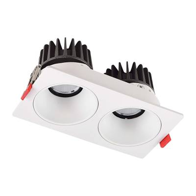 ST052.508.02 Встраиваемый корпус для светодиодного модуля серии ST850, ST851 ST-Luce Белый