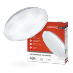 Светильник светодиодный DECO ДАЙМОНД 48Вт 4000К 4320лм 230В 380х55мм IN HOME 4690612038674