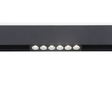Светильник светодиодный для шинопровода Magnetic GL4019 BK черный IP20 6W 4200K 48V 24° 115*22*45