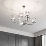 Умная потолочная люстра 60144/6 хром