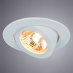 Точечный встраиваемый светильник Arte Lamp ACCENTO A4009PL-1WH, 1хGU10