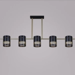 06675-0.3-05 GD+BK GX53 светильник потолочный Reluce, GX53х5