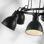 761167 Люстра ACROBATA 6х40W E14 ЧЕРНЫЙ Lightstar