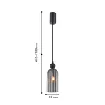 Подвес Semisfera 4366-1P, 1*E14*40W. ТМ F-Promo