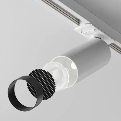 Трековый светильник Фокус / Focus LED Unity 4000K 12Вт 50°, TR021-1-12W4K-W-W. TM Maytoni