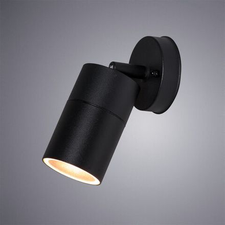Уличный настенный светильник Arte Lamp MISTERO A3304AL-1BK, 1хGU10