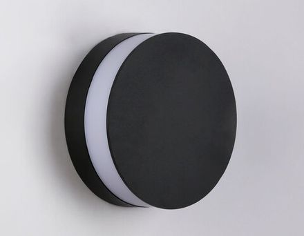 Светильник уличный светодиодный настенный ST4544 BK черный LED 4200K 11W IP54 D155*54