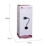 86202-9.2-001MN LED5W BK светильник точ.