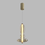 Светильник подвесной Crystal Lux QUASAR SP10W LED AMBER 3790/210