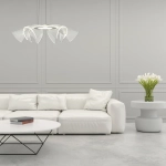 SL6235.103.20 Светильник подвесной ST-Luce Никель/Прозрачный LED 1*20W 4000K
