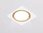 Светильник встраиваемый поворотный точечный TN51916 WH/GD белый/золото GX53 max 12W 115*115*23