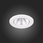 ST211.538.08.36 Св-к встр. Белый LED 1*8W 3000K 640Lm Ra80 36° IP20 D86xH50 220-240V