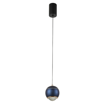 Светильник подвесной Crystal Lux CARO SP LED BLUE 1344/201