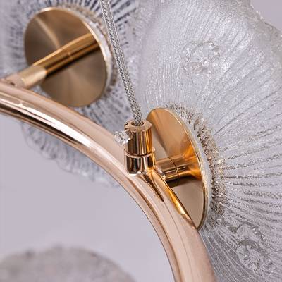 Подвесная люстра Arte Lamp CHERISH A2097LM-90GO, 1хLED