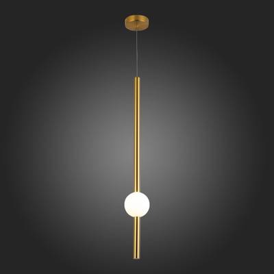 SL1222.233.01 Светильник подвесной ST-Luce Золотистый/Золотистый, Белый LED 1*18W 4000K