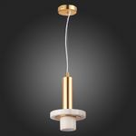 SL1210.503.01 Светильник подвесной ST-Luce Золотистый/Белый GU10 1*5W