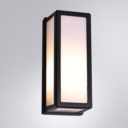 Уличный настенный светильник Arte Lamp ALPHARD A8526AL-1BK, 1хE27